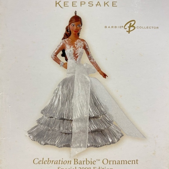 NEW 2008 AA Celebration Ornament
Hallmark Barbie Doll African American
Holiday - Picture 4 of 7
